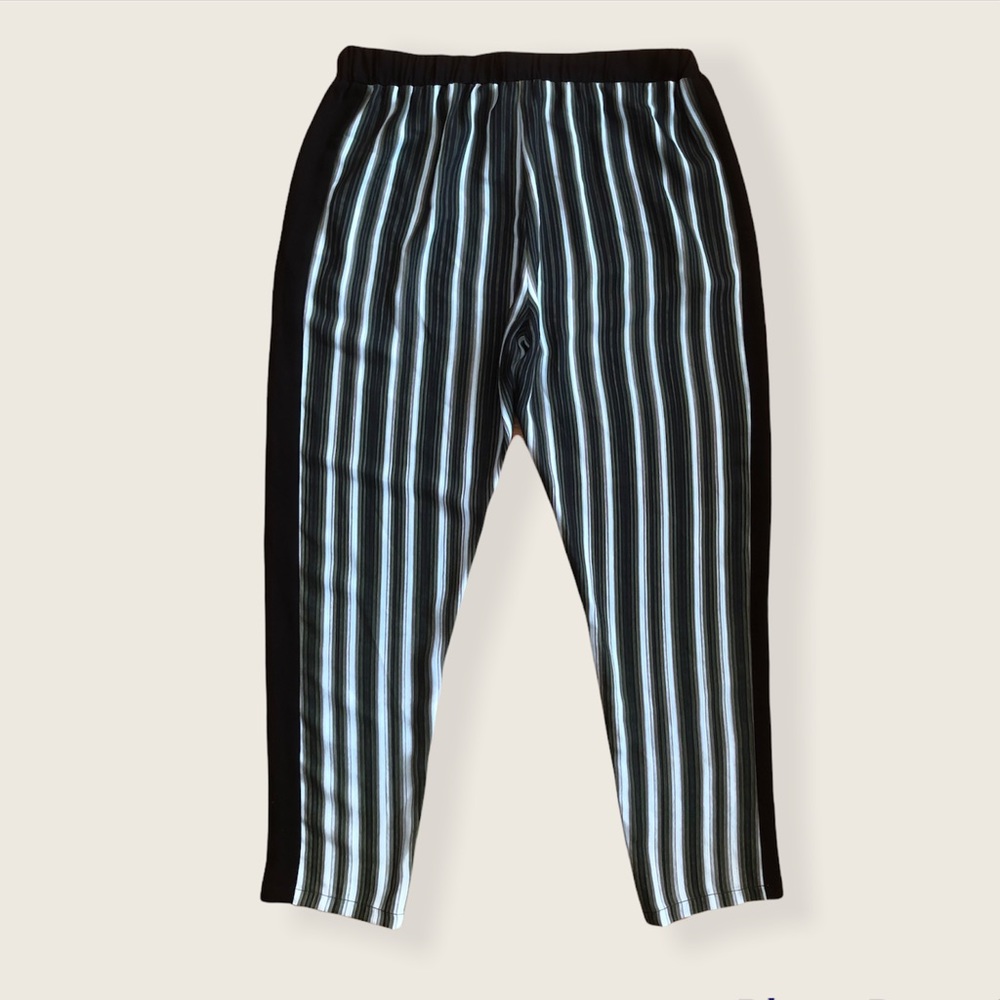 Clover Canyon Striped Drawstring Pants, M